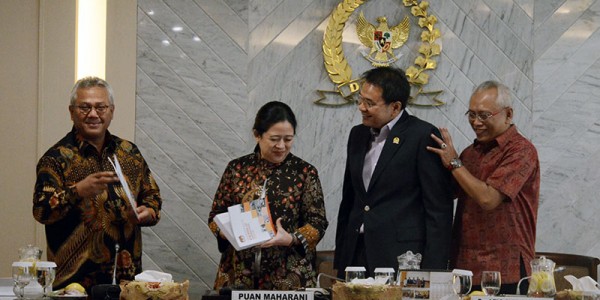 KPU Sambangi Ketua DPR