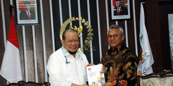 KPU Silahturahim Ke Pimpinan DPD