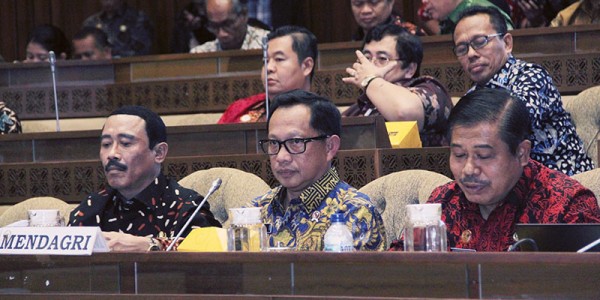 Mendagri Raker  Lanjutan Dengan Komisi II DPR