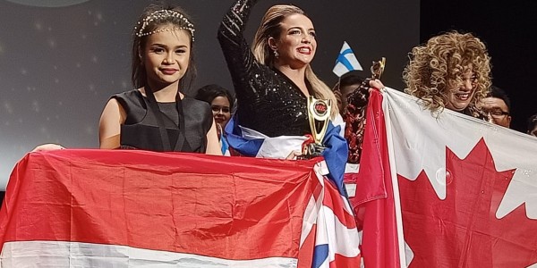 Olivia Ruth Juara Tiga Ajang Karaoke World Championship di Jepang