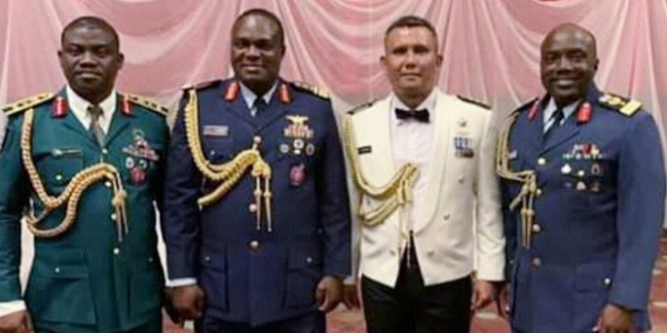 Keluarga Presiden Nigeria Hadiri Acara Resepsi Diplomatik TNI