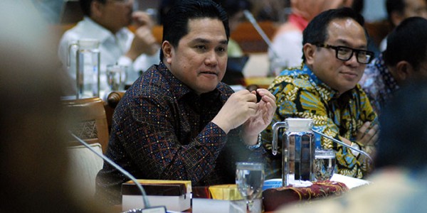 Menteri BUMN Raker Dengan Komisi VI DPR