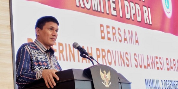 Blusukan ke Sulbar, Komite I DPD Bahas Persiapan Pilkada Serentak
