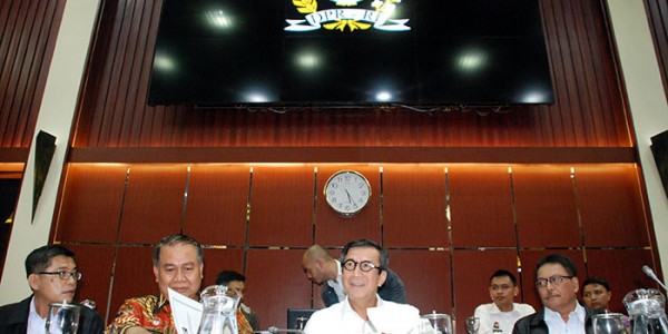 Menkum HAM Dengan Baleg DPR Dan  PPUU DPD RI