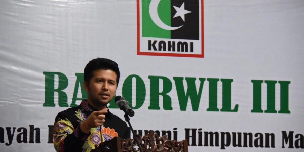 Wagub Emil Membuka Rakorwil III Kahmi Jatim
