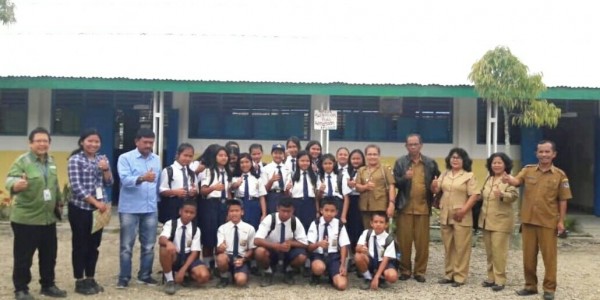 PT TPL Renovasi SMPN 1 Patene Porsea Berbiaya Rp 161.300.00