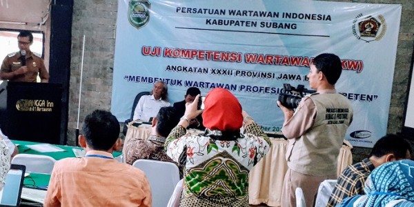 Wakil Bupati Subang Agus Masykur, Wartawan Memiliki Kedudukan Strategis