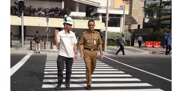 Jumlah Pejalan Kaki di Jakarta Paling Rendah se-Dunia