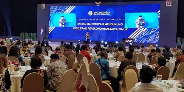Ketua DPD RI  LaNyalla Ajak  Bankir Se-Jatim Perkuat Sinergi Hadapi Perlambatan Ekonomi