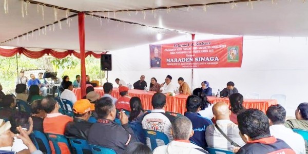 Reses Pertama Masa Sidang 2019-2020 Maraden Sinaga Langsung Tancap Gas
