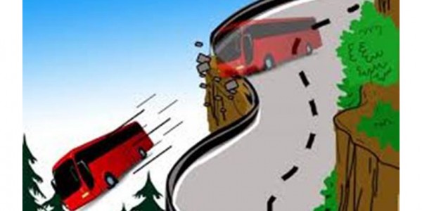 Bus Wisata Rombongan Kemenag Terjun ke Jurang
