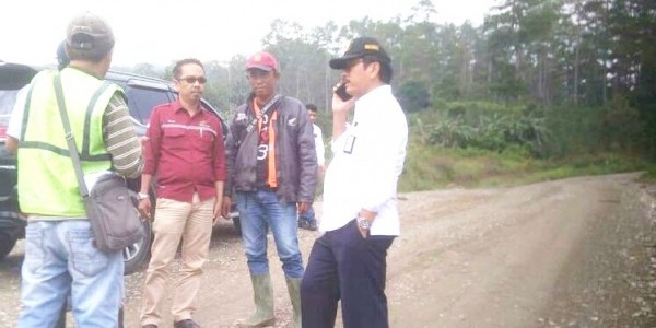 Sambut Nataru, Pengaspalan Jaling Simpang Palang-Sipanhan Bolom Digenjot