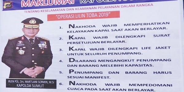 Operasi Lilin Toba, Ini Maklumat Kapoldasu Martuani