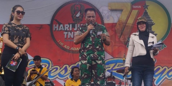 Pesta Rakyat Hingga Perahu Nusantara, Hiasi Perayaan Hut Kodam V/Brawijaya