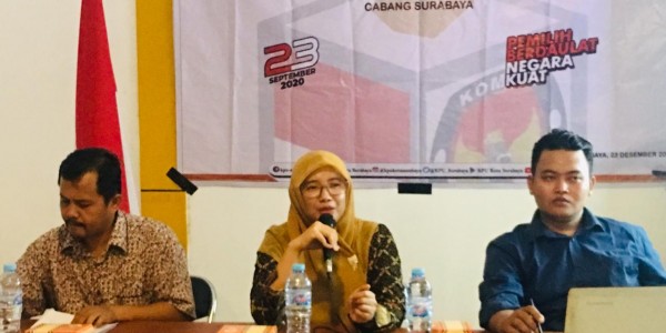KPU Targetkan Pemilih Pemula Capai Lebih 14% di Pilwali Surabaya 2020