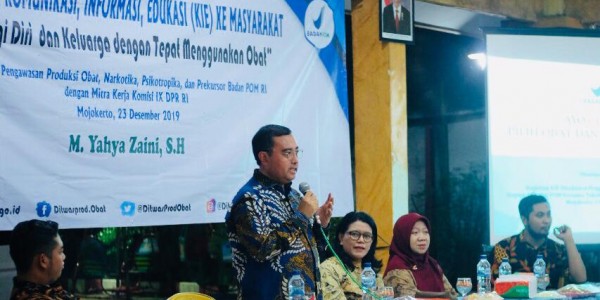 Anggota DPR RI Ini Gandeng BPOM Berikan Edukasi Berkonsumsi pada Masyarakat