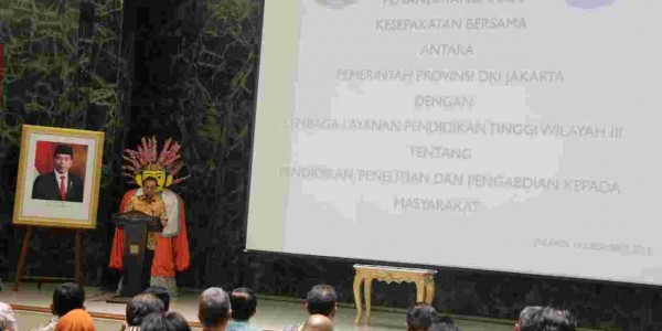 Pemprov DKI Gandeng Kemendikbud Untuk Terapkan Tri Dharma Perguruan Tinggi