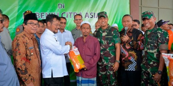 Kunker ke Jember, Mentan RI Syahrul Yasin Disambut Danrem dan Dandim