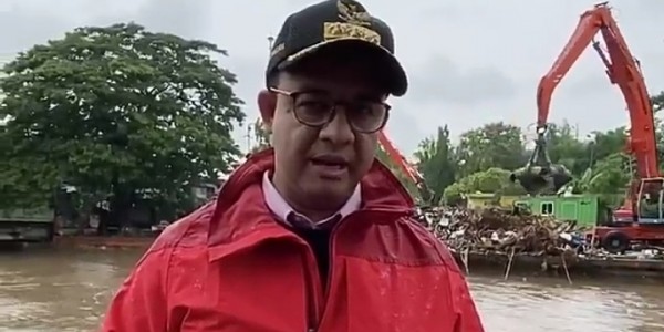 Soal Banjir, Anies : Pemprov DKI Jakarta Bertanggung jawab