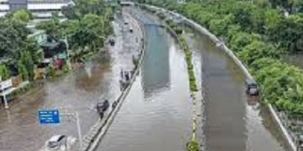 Ini Jalan Yang Belum Bisa Dilewati Karena Banjir
