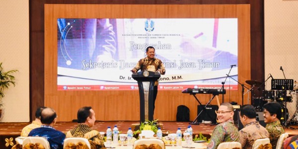 Sekda Heru Ingatkan BPSDM Jatim Tingkatkan Pelayanan Pendidikan