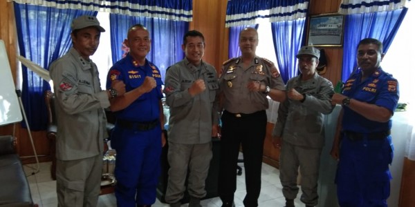 Pertajam Sinergitas, Kepala Kamla Zona Timur Bertemu Dirpolair Maluku