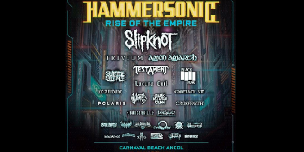 Hammersonic ‘Rise of The Empire’ Hadirkan 27 Band Metal dan Rock Mancanegara