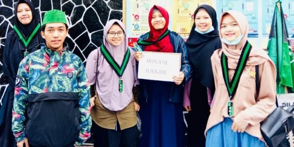 Bantu Korban Banjir Lebak, HMI STAIPI Garut Gelar Aksi Kemanusiaan