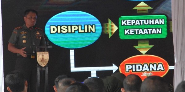 Silaturahmi Komuniti Hukum, Pangdam Ingatkan Prajurit Hindari Pelanggaran