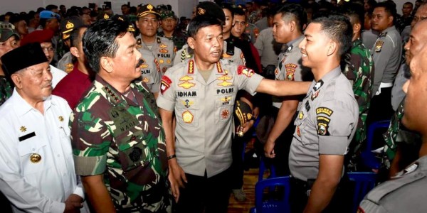 Sinergitas TNI-Polri Ciptakan Stabilitas Keamanan Nasional