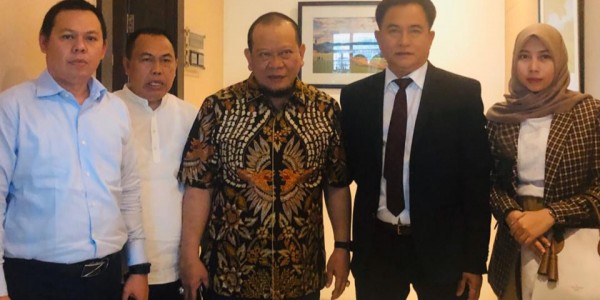 Sejumlah Isu Tata Negara Jadi Bahasan Pertemuan Ketua DPD dan Yusril