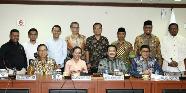 RDPU Dengan Pakar dan Pemerintah, Komite I DPD RI Siapkan Desain Ibu Kota Negara Baru