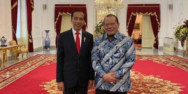 Ketua DPD RI Sampaikan Aspirasi Daerah Kepada Presiden