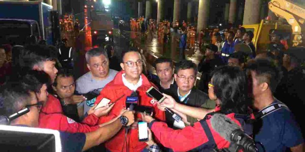 Anies Baswedan Tegaskan Bertanggung Jawab Atasi Banjir di Jakarta