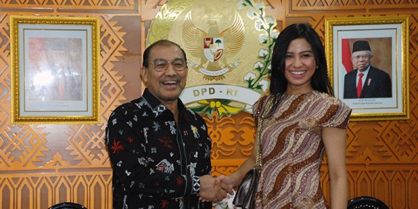 Wakil Ketua DPD RI Nono Sampono Dukung Yoan Clara Jadi Putri Indonesia 2020