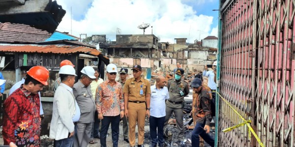 Komite II DPD RI Tinjau Korban Kebakaran Pasar Baru Tarakan