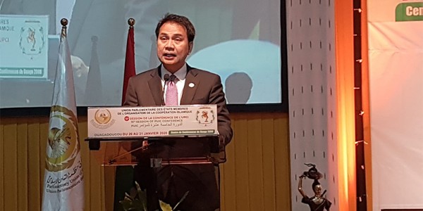 Azis: Parlemen-parlemen Negara Muslim Harus Mainkan Peran Besar Majukan Masyarakat Muslim Dunia
