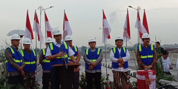 Anies Hadiri Peresmian Dua Fly Over di Bekasi
