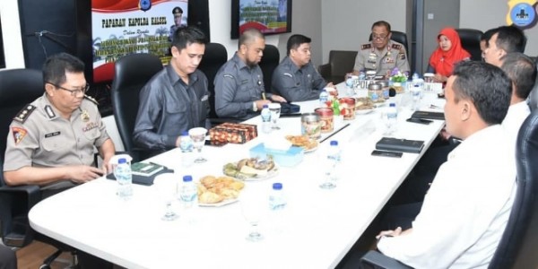 Khawatir Serangan Hacker, Bawaslu Kalsel Sambangi Polda Kalsel