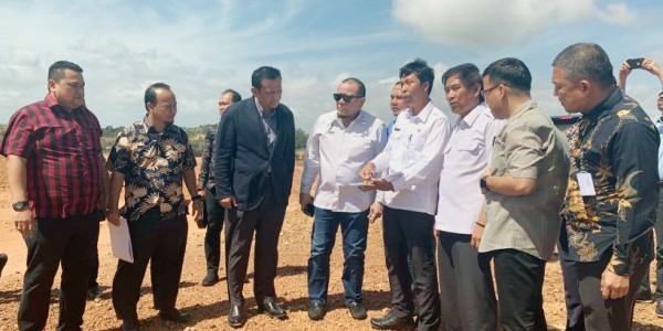 Perjuangkan Aspirasi Kepri, Ketua DPD Lanyala Mahmud Mattalitti Tinjau Titik Lokasi Jembatan Batam-Bintan