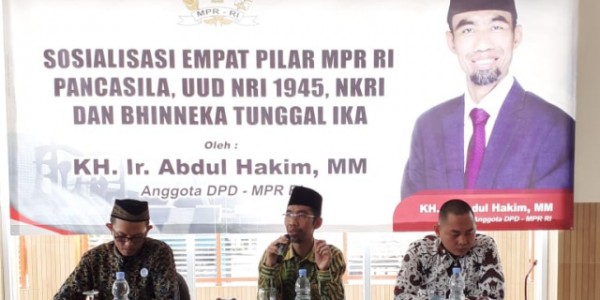 Sosialisai 4 Pilar MPR, Senator Lampung Abdul Hakim Ajak Pemuda Keluarkan Potensi Untuk Bangsa