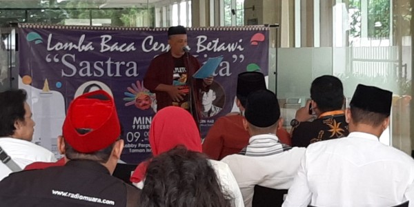 Lomba Baca Cerpen Betawi Diharap Bisa Gugah Minat Generasi Muda
