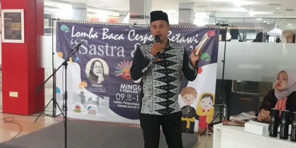 Bangun Budaya Literasi, Yayasan Baca Betawi Berharap Dukungan Pemprov DKI Lebih Optimal