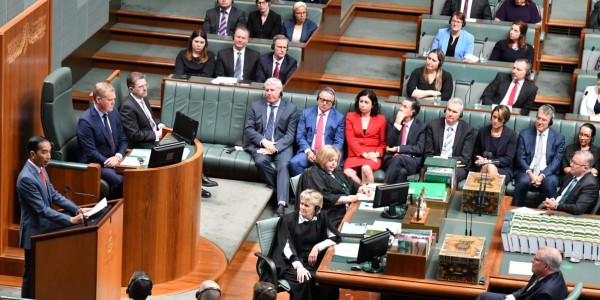 Sampaikan Pidato di Parlemen Australia, Presiden Jokowi Mendapat Standing Ovation