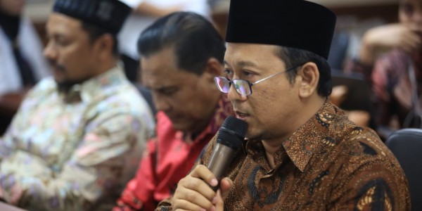 Gus Hilmy Sampaikan Keprihatinan Guru Agama Kepada Kemenag