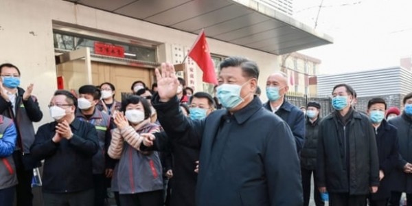 Di Depan Warganya, Presiden China Sesumbar Menang Lawan Virus Corona