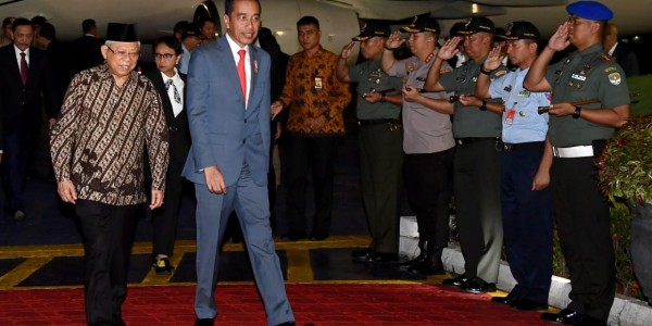 Presiden Jokowi Tiba di Indonesia Usai Lawatan ke Australia