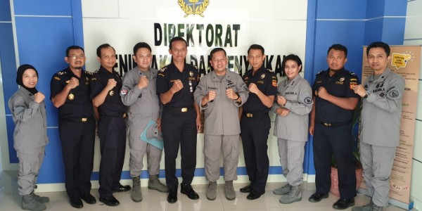Direktur Strategi Bakamla RI Berkunjung ke Kantor Bea Cukai dan Kemenkominfo