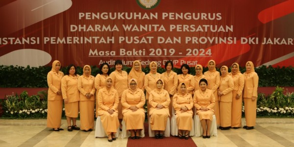 Pengurus DWP Bakamla RI Periode 2019-2024 Resmi Dikukuhkan