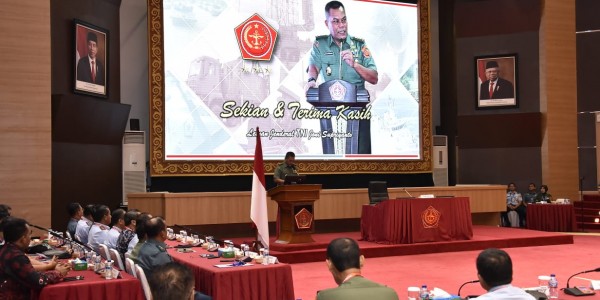 Kepala Staf Umum TNI Buka Rakor Komlek TNI 2020